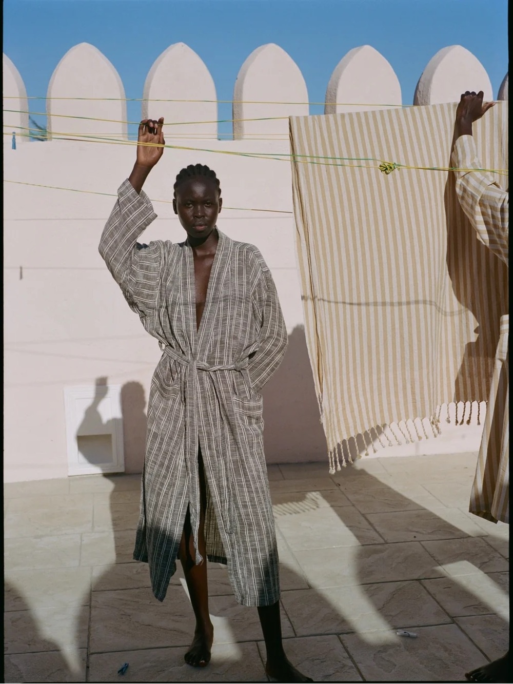 Mizar & Alcor Basil Robe